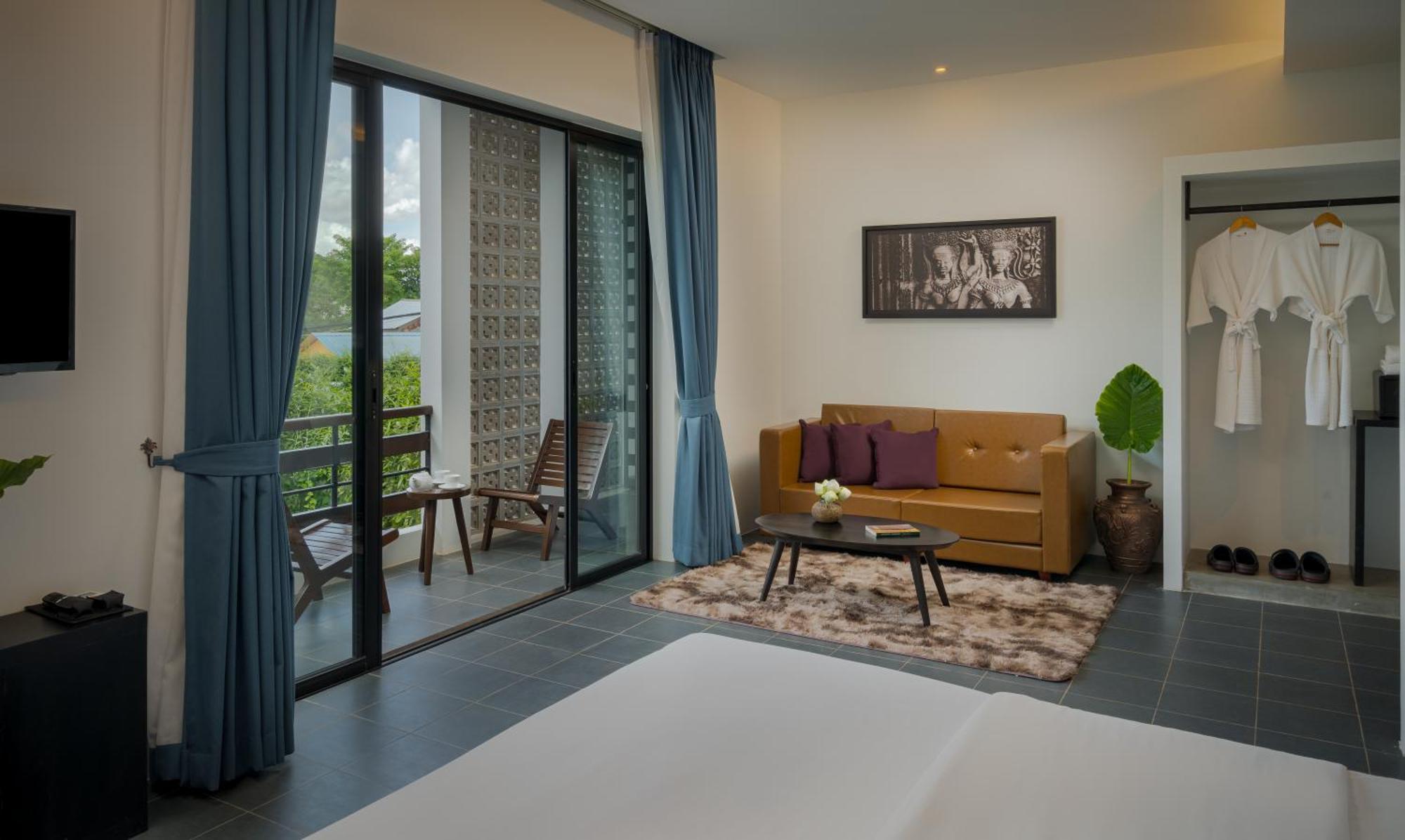 Eightfold Urban Resort Siem Reap Cameră foto Deluxe Room